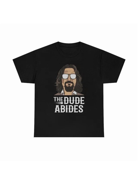 The Dude Abides Classic Statement Graphic T-Shirt