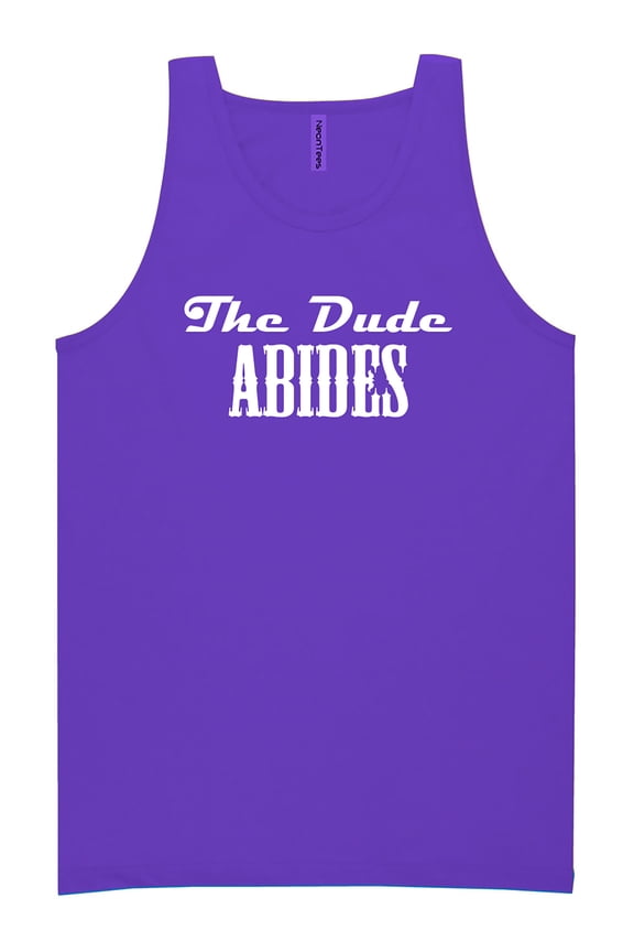 The Dude Abides Neon Tank Top