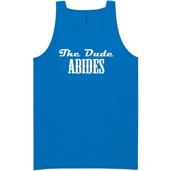 The Dude Abides Neon Tank Top