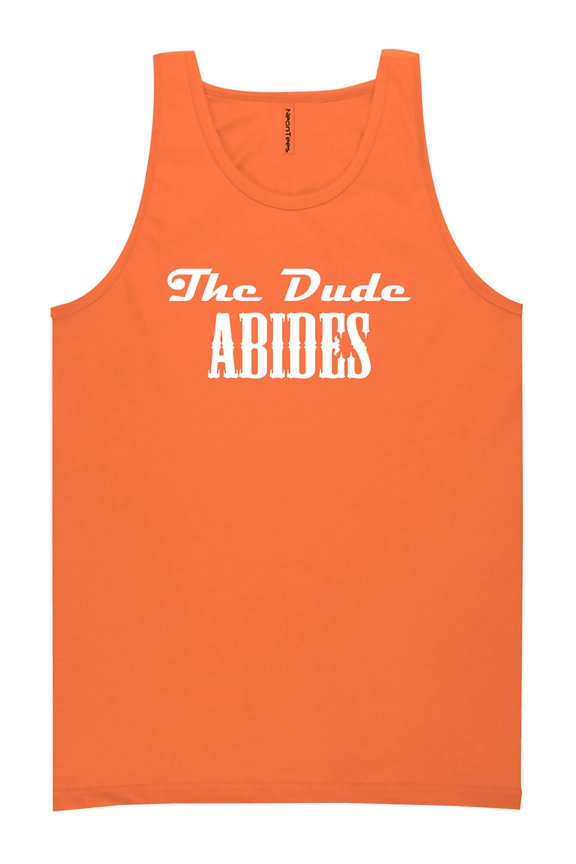 The Dude Abides Neon Tank Top