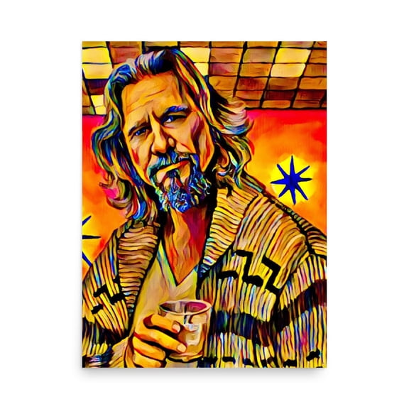 The Dude Big Lebowski Print