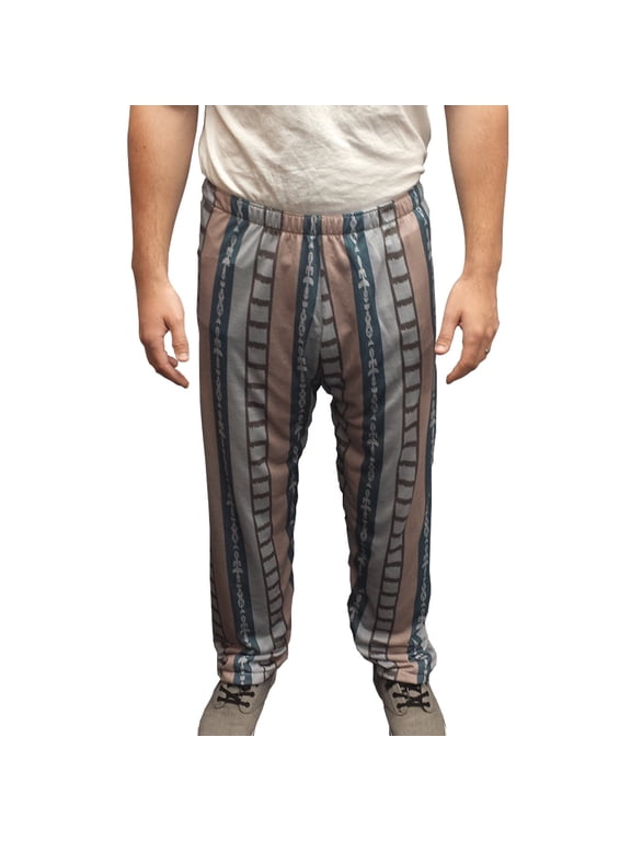 The Dude Pajama Pants Big Lebowski Jeffrey Costume Bottoms Movie Bowling Jeff