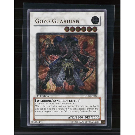 The Duelist Genesis Goyo Guardian Ultimate Rare 1st Edition