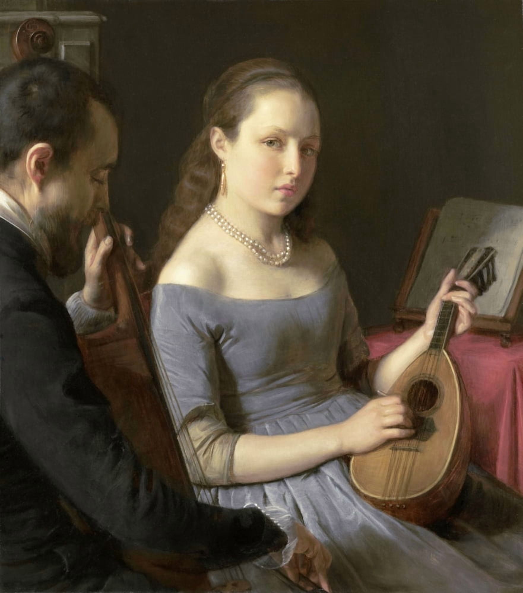 The Duet Canvas Art - (18 x 24)