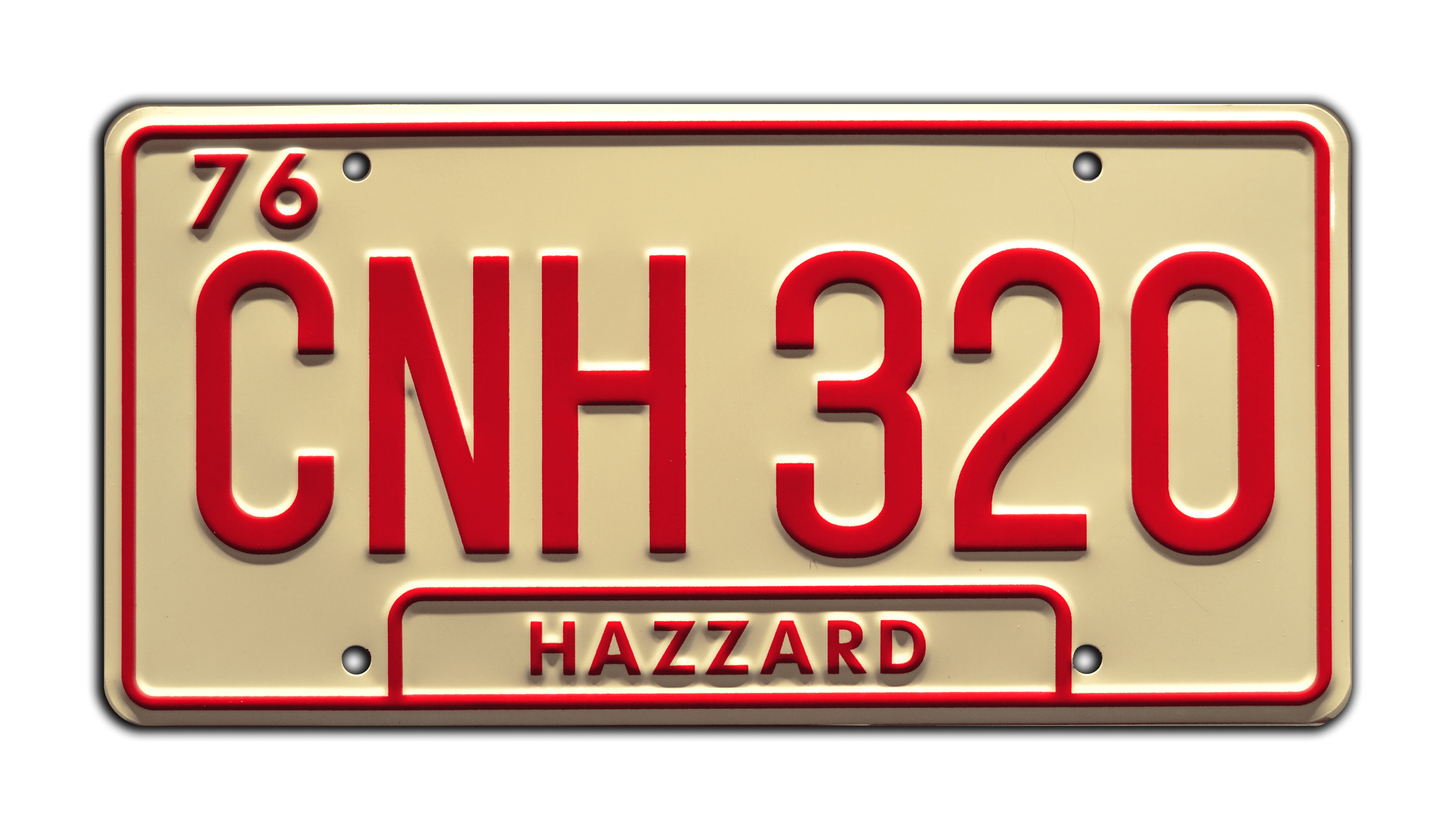 Plaque Métal Décorative Yelacecca - Dukes Of Hazzard Fans Only Parking - 20.3 X 30.5 Cm - Style Rétro Vieilli - Pour Mur Ou Table - 2