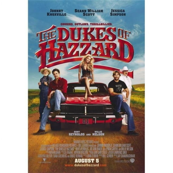 The Dukes of Hazzard Movie Poster Print (27 x 40)