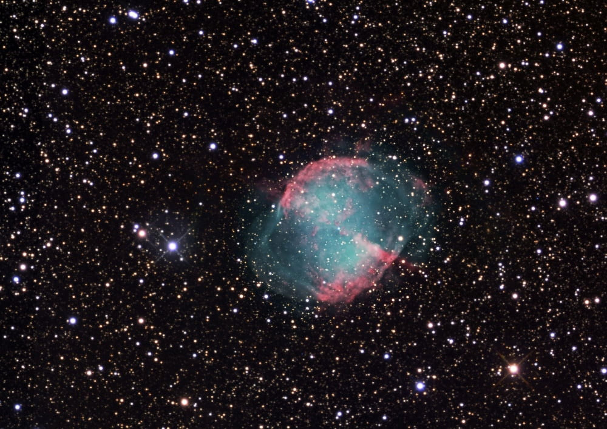 The Dumbbell Nebula Canvas Art - R Jay GaBanyStocktrek Images (33 x 23)