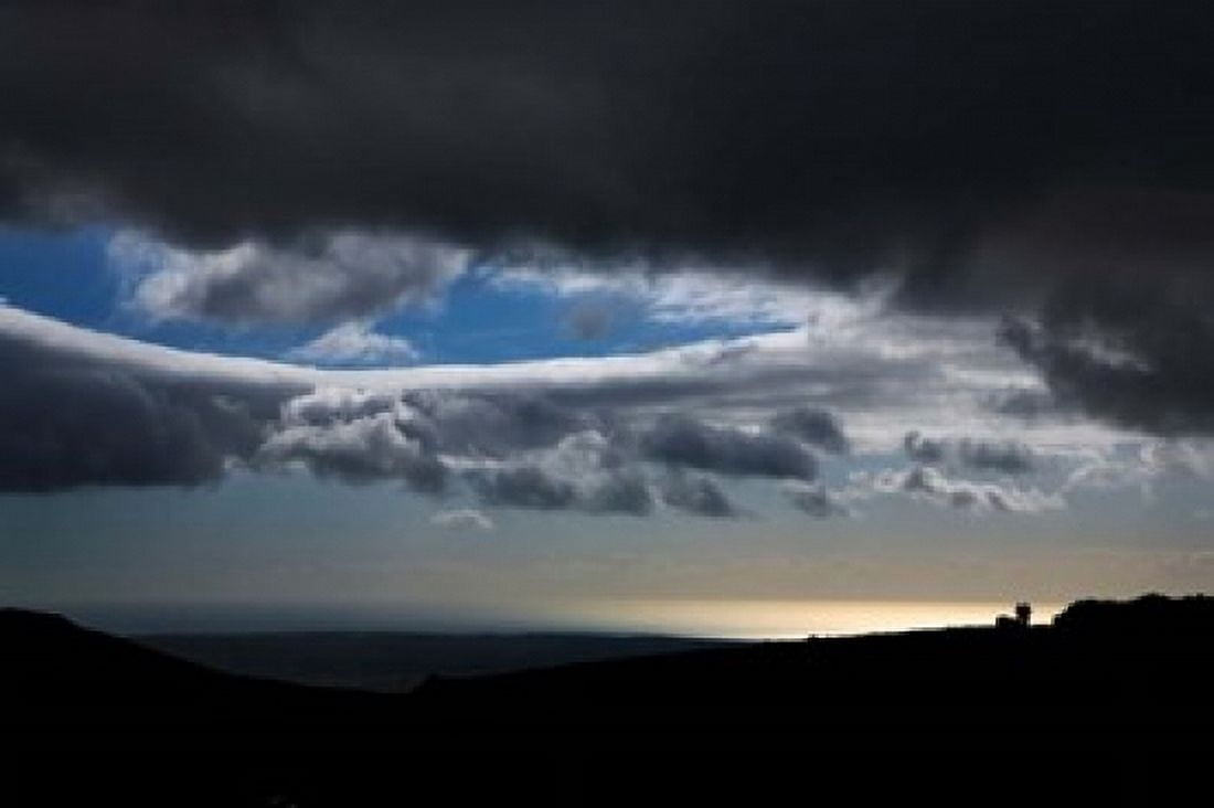 The Dungarvan Coastline Comeragh Mountains County Waterford Ireland Canvas Art - Panoramic Images (18 x 12)