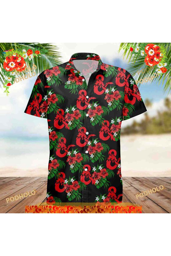 The Dungeons And Dragons Hawaiian Shirt