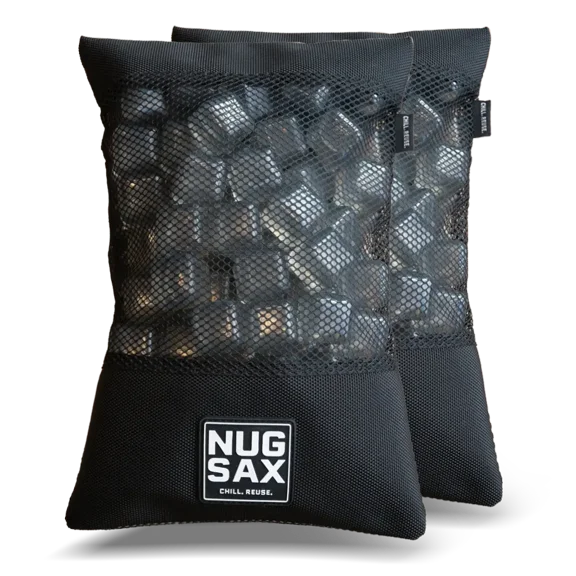 The Duo - (2 pack) Premium Bagged Reusable Ice Cubes | NUGSAX