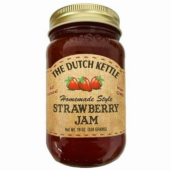 The Dutch Kettle Homemade Style Strawberry Jam