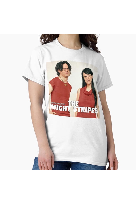 The Dwight Stripes Assistant Regional Manager Stationary Pattern Office T-Shirt