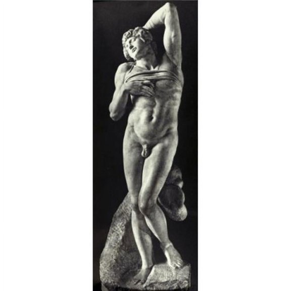 The Dying Captive Michelangelo Buonarroti 1475-1564 Italian Poster Print - 18 x 24 in.
