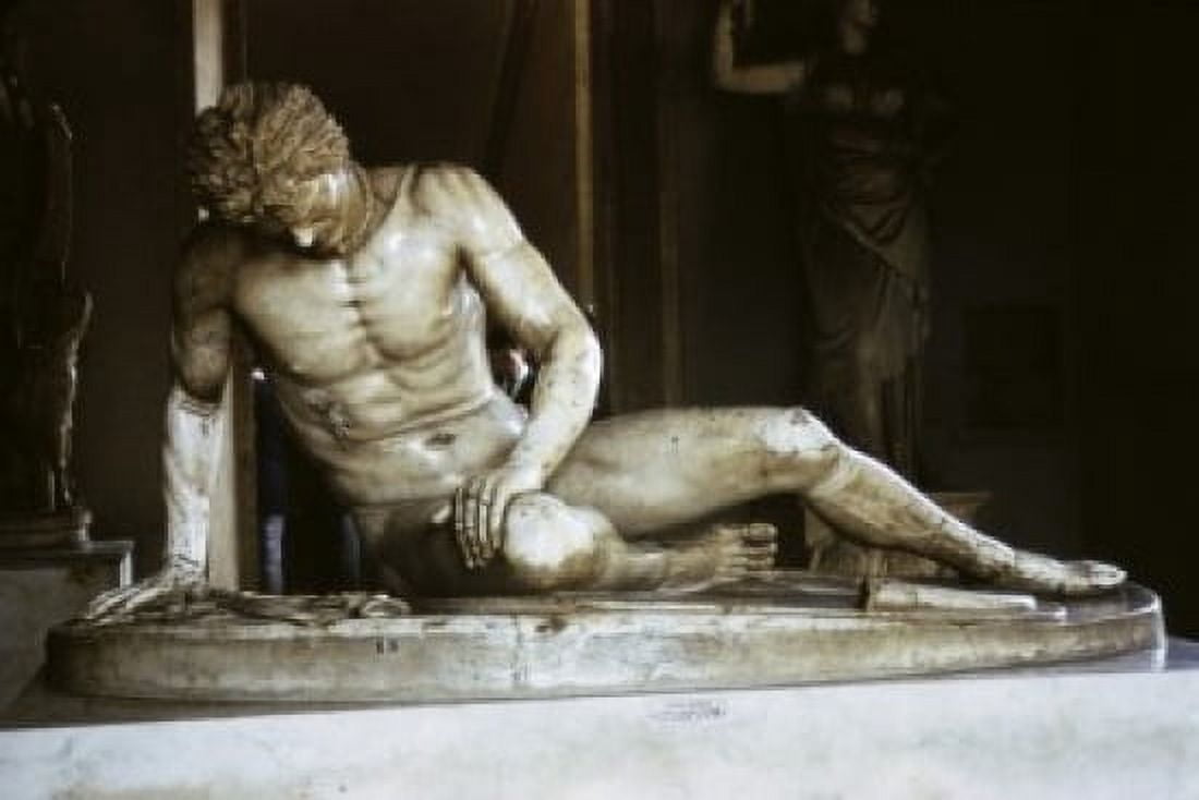 The Dying Gaul ca230 BCE Greek Art Marble Museo Capitolino Rome Italy Canvas Art - (18 x 24)