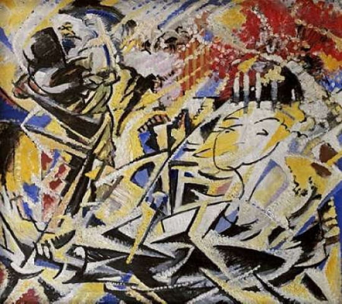 The Dynamic Sensation of The Dance Canvas Art - Jules Schmalzigaug (24 x 24)
