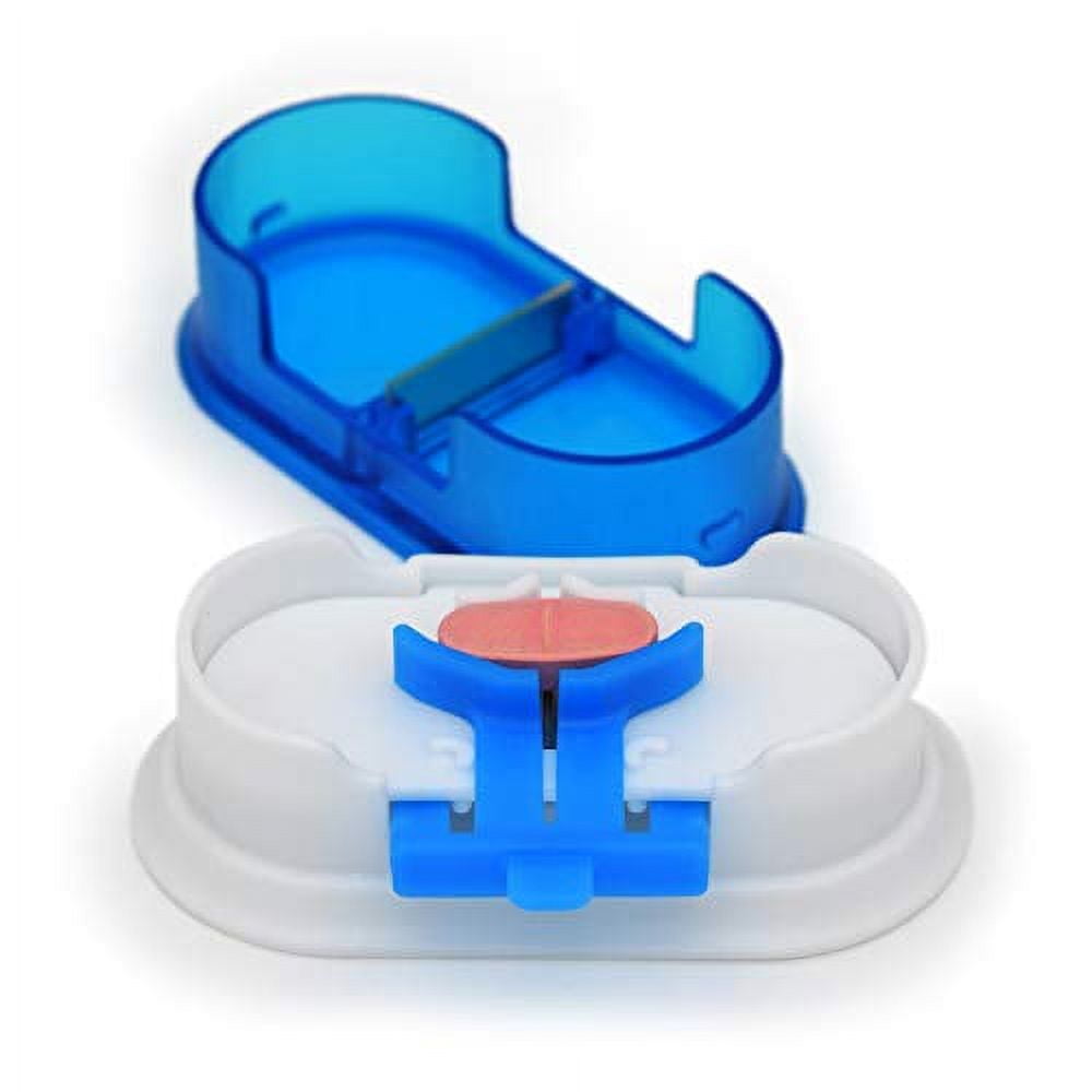 The EQUADOSE Pill Cutter V2. A New Kind of Pill Splitter with Double