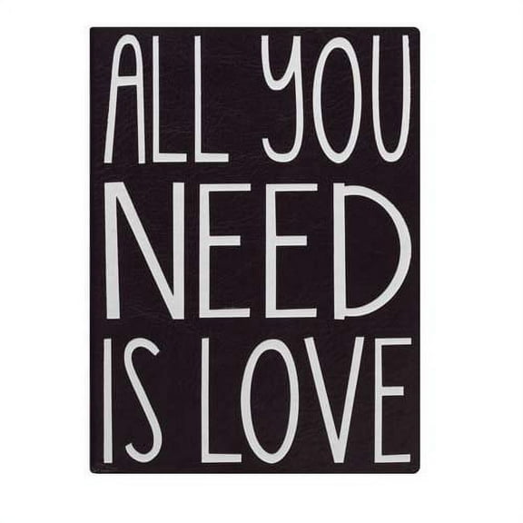 The ESSENTIALS ALL YOU NEED IS LOVE Leather-like Journal by Eccolo trade
