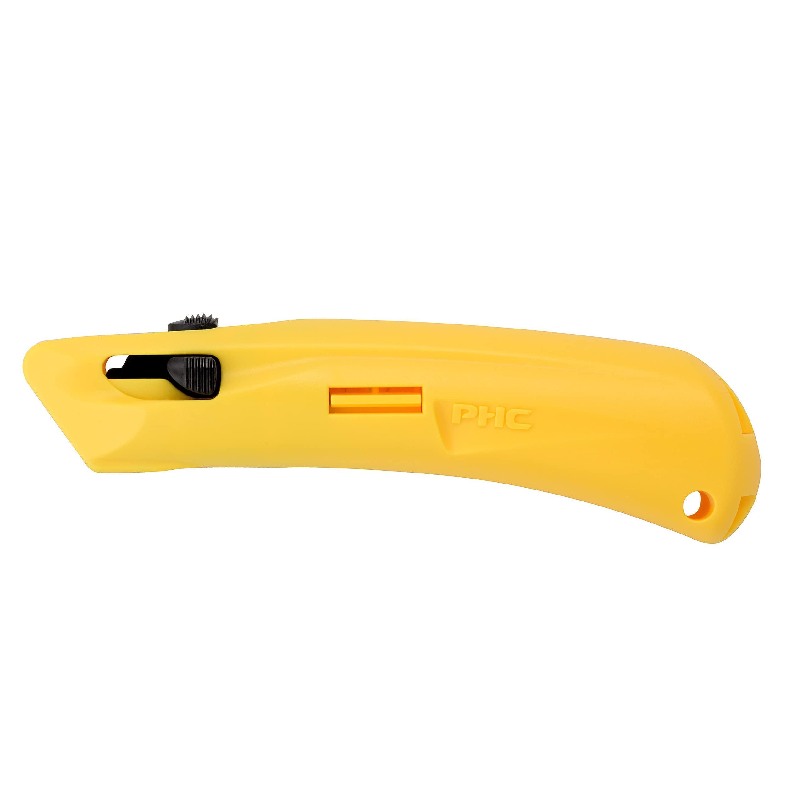 The EZ3 safety cutter is a lightweight box cutter with safety point