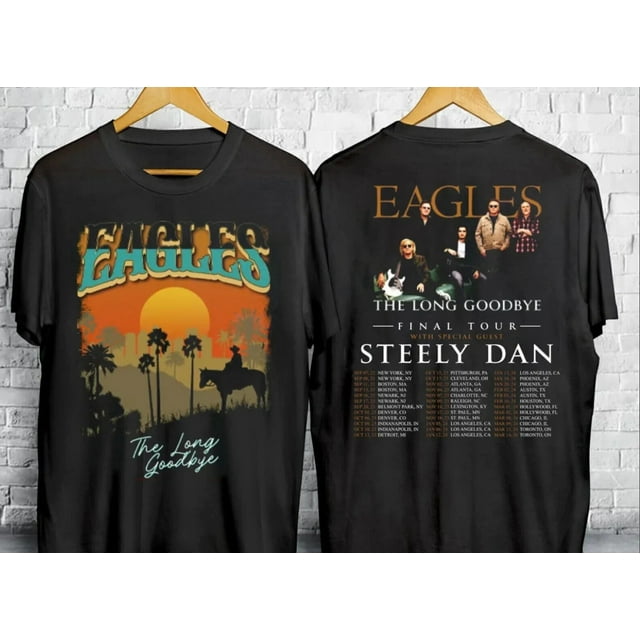 The Eagles 2024 Tour Shirt Eagles Long Goodbye Tour 2024 Unisex Shirt