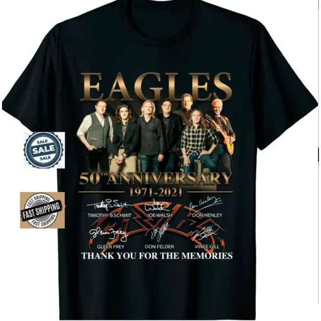 The Eagles Band Shirt 50th Anniversary 1971-2021 T-shirt Rock Lovers ...