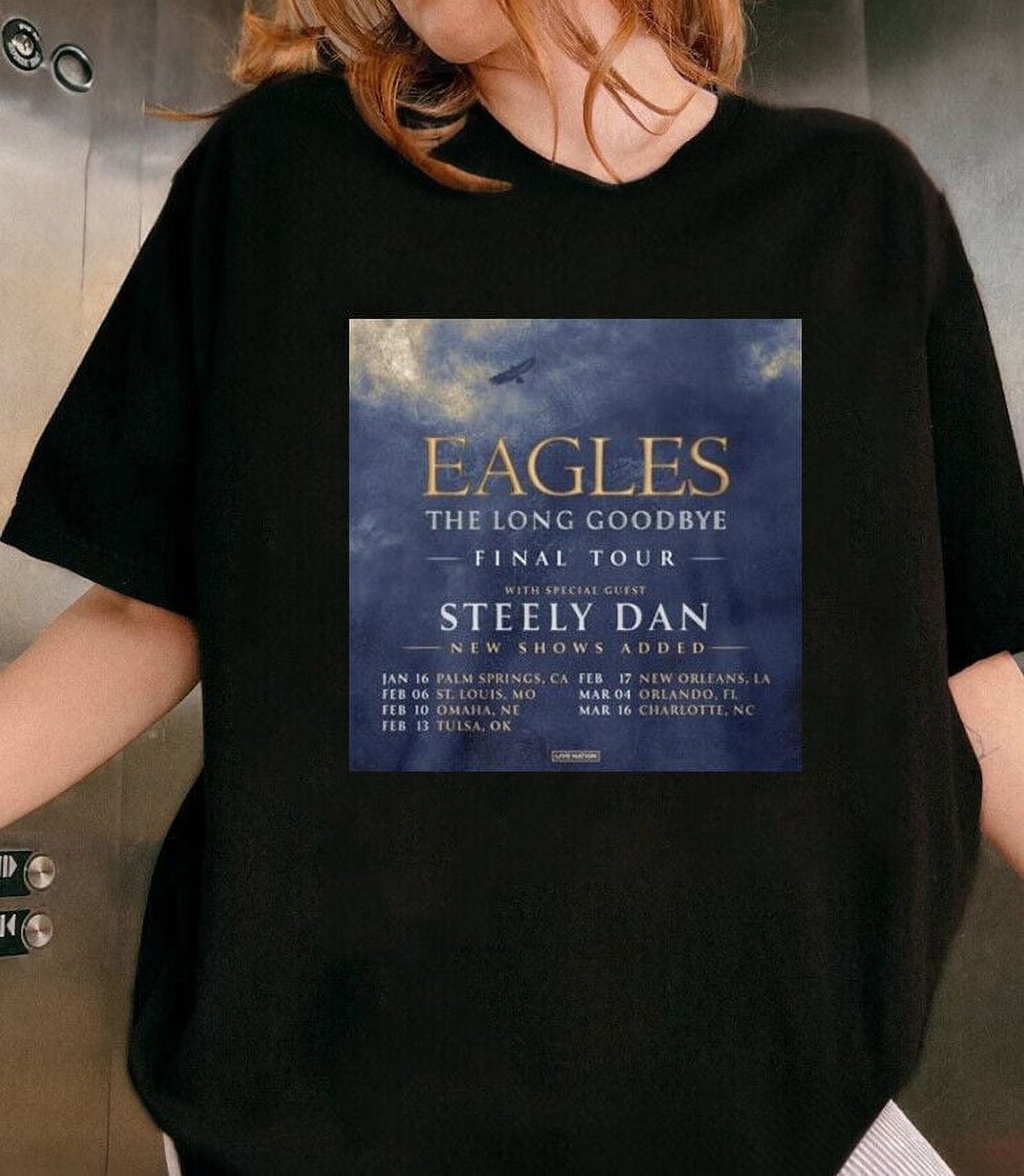 The Eagles Steely Dan Tour 2024 Shirt, Eagles Thank You For The