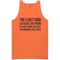 thumbnail image 1 of The Early Bird Can Have The Worm Neon Tank Top, 1 of 1