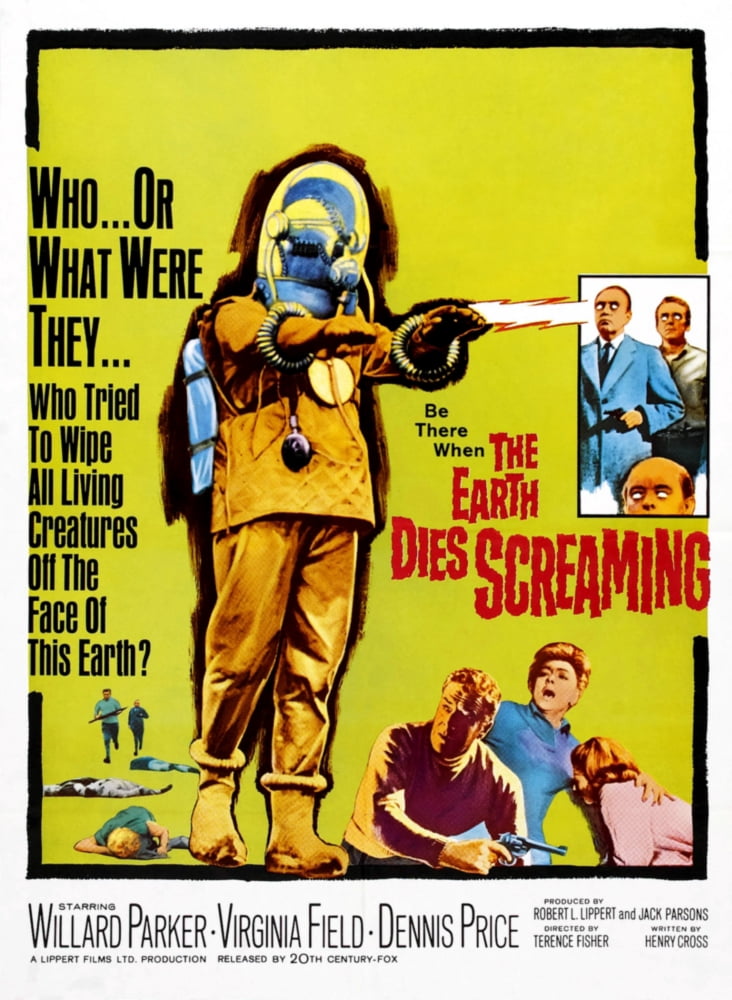The Earth Dies Screaming 1964 T Canvas Art -  (24 x 36)