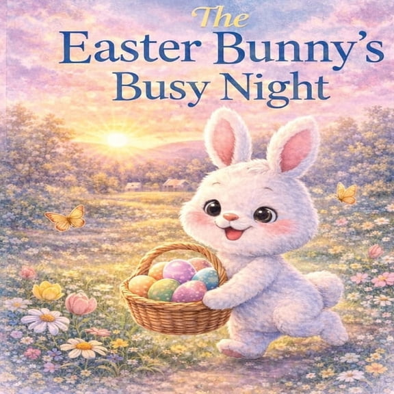 The Easter Bunny's Busy Night: A Magical Easter Story for Kids: A Magical Easter Bunny Story for Kids, (Paperback)