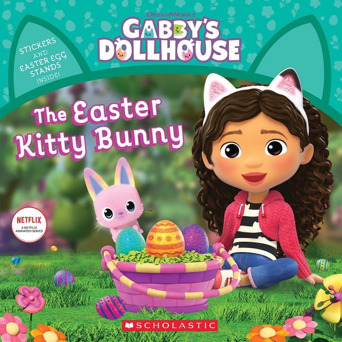 The Easter Kitty Bunny (Gabby's Dollhouse Storybook) (Paperback