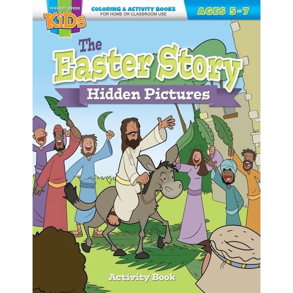 The Easter Story Hidden Pictures: Activity Book, (Paperback)