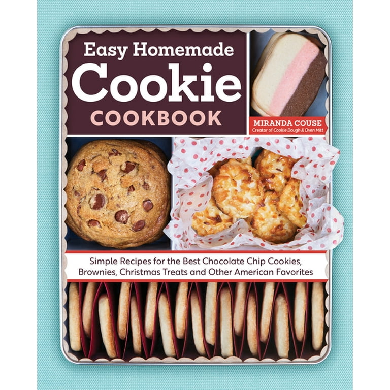 Vintage Cookbook Homemade Cookies Cookbook