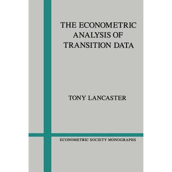 Pre-Owned The Econometric Analysis of Transition Data (Paperback) 052143789X 9780521437899