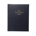 The Economist 2025 Desk Diary WeektoView Planner Blue