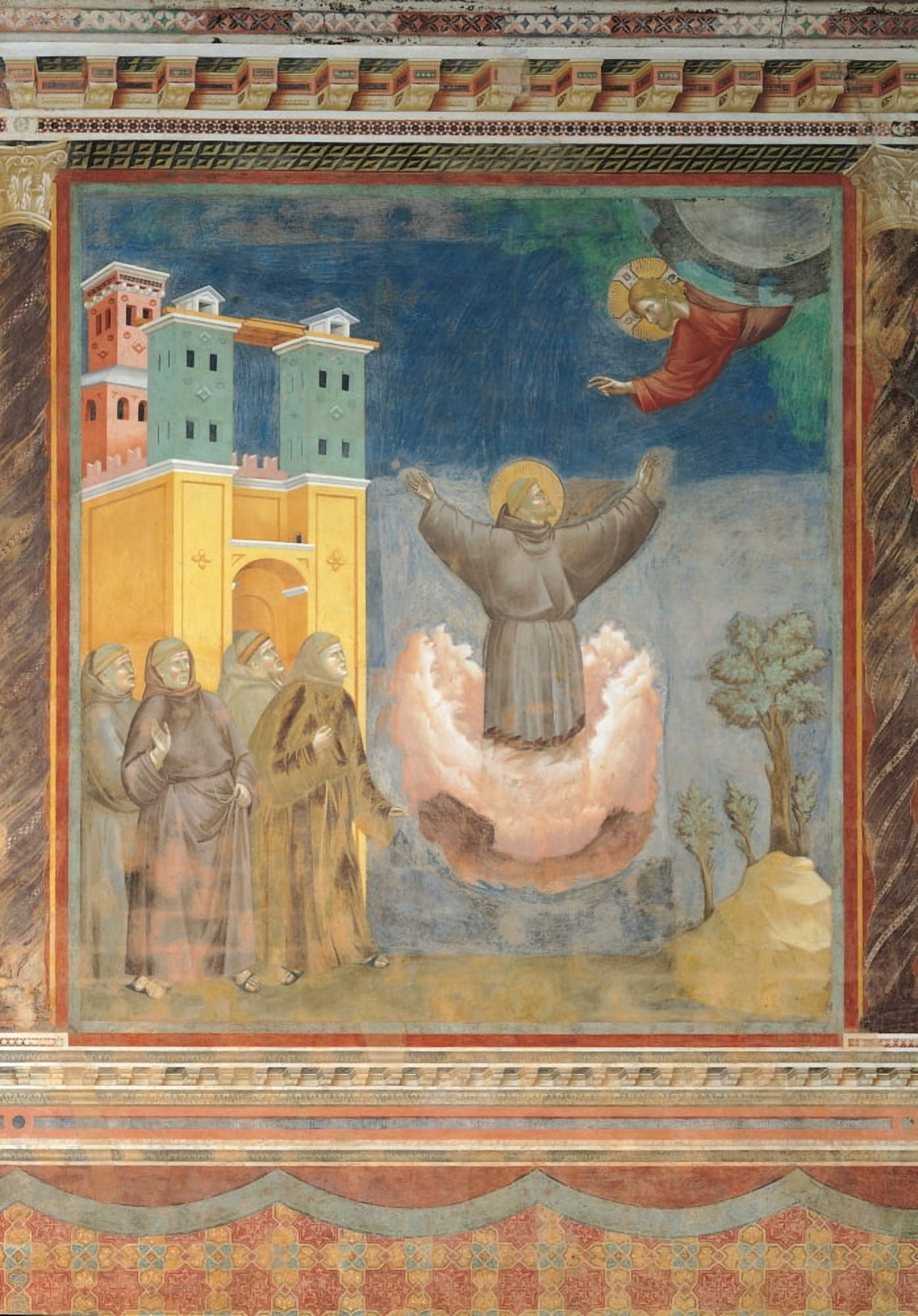 The Ecstasy Of St Francis Canvas Art - (24 x 36)