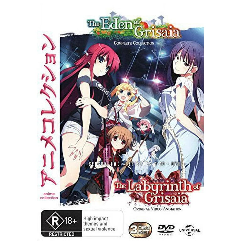The Eden of Grisaia Grisaia no Rakuen NON USA FORMAT PAL Reg.4 Import Australia