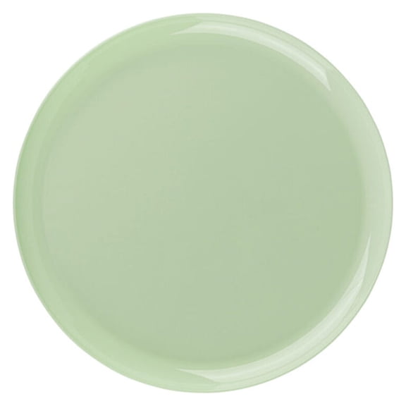 The Edge Collection 10" Mint Green Round High-End Plastic Plates: 60CT