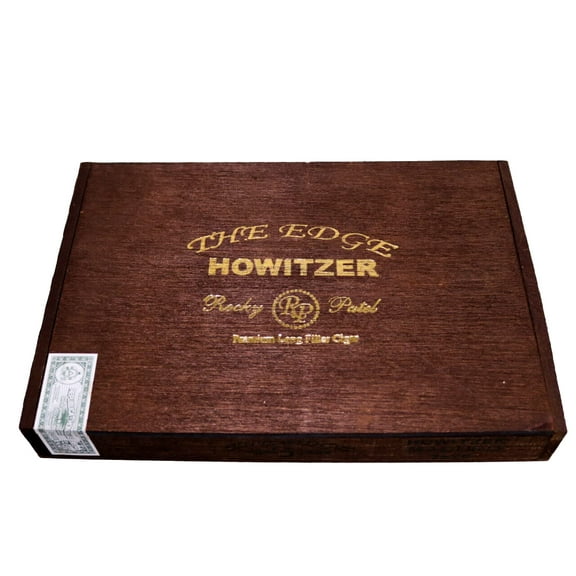 The Edge Howitzer Maduro Empty Wood Cigar Box 11.25" x 7.75" x 1.5"
