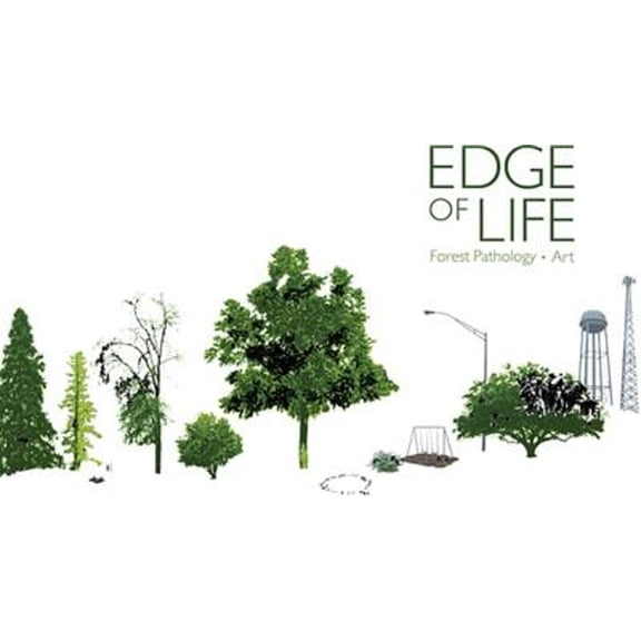 Pre-Owned The Edge of Life: Forest Pathology Art (Hardcover) by David Kulhavy