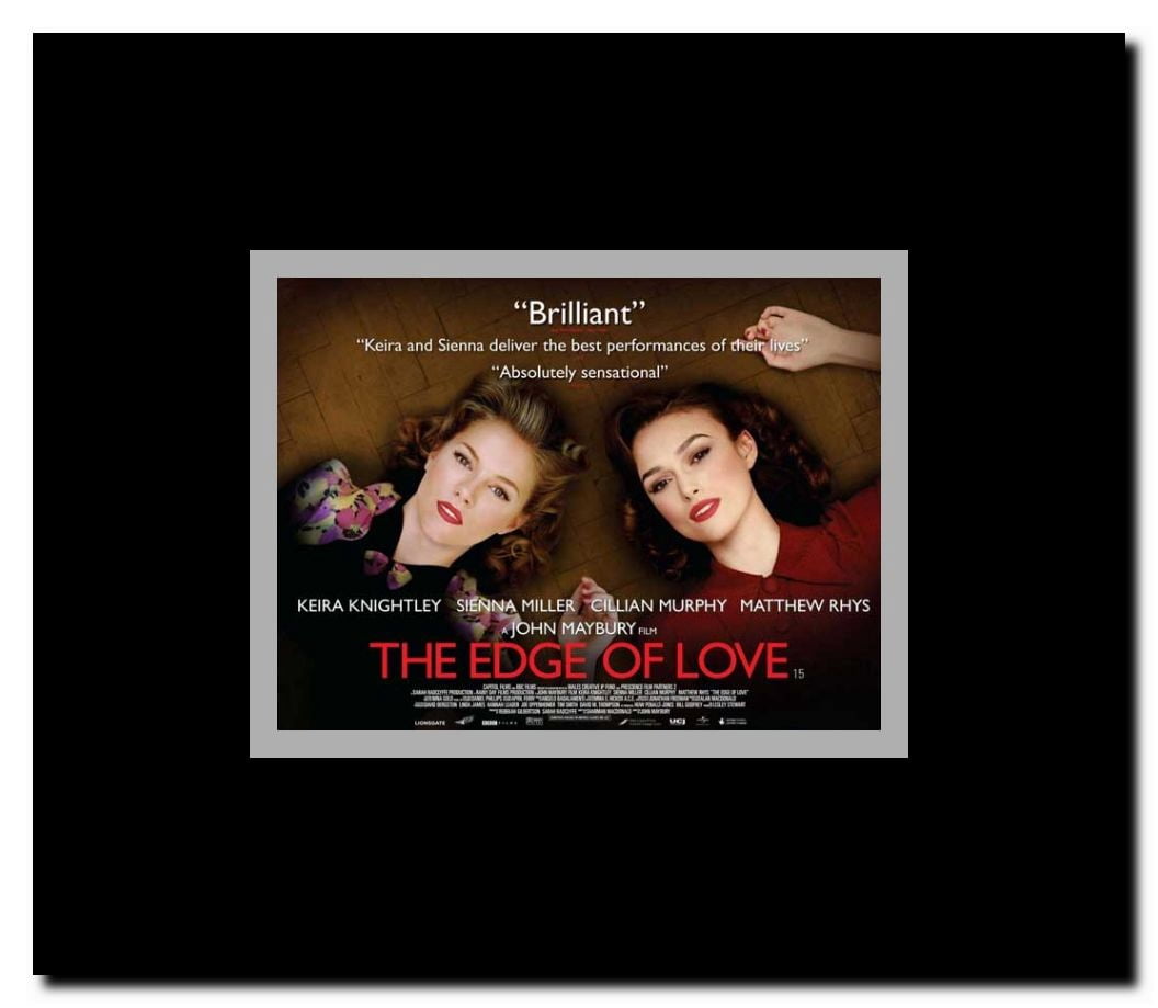 The Edge of Love Framed Movie Poster