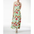 thumbnail image 1 of The Edit By Seventeen Juniors Cutout Tropical Print Maxi Dress Tropical 11, 1 of 1