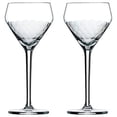 thumbnail image 1 of The Educated Barfly x Amehla Collection, Teardrop Handblown Nick and Nora Coupe Cocktail Glass (Set of 2), 1 of 7