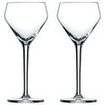 thumbnail image 1 of The Educated Barfly x Amehla Collection, Teardrop Handblown Nick and Nora Coupe Cocktail Glass (Set of 2), 1 of 7