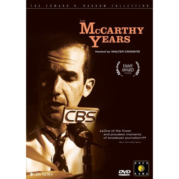 The Edward R. Murrow: The McCarthy Years (DVD) NEW