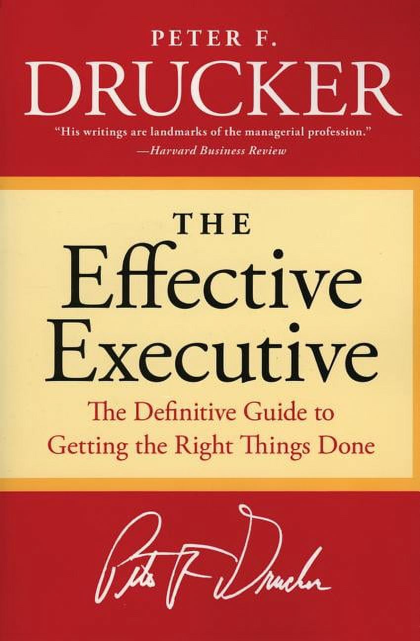 The Effective Executive - image 1 of 1