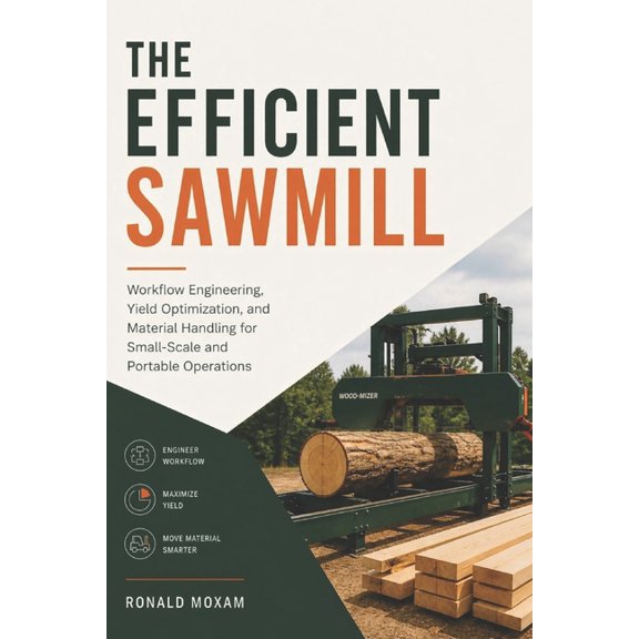 The Efficient Sawmill: Workflow Engineering, Yield Optimization, and Material Handling for Small-Scale and Portable Oper, (Paperback)