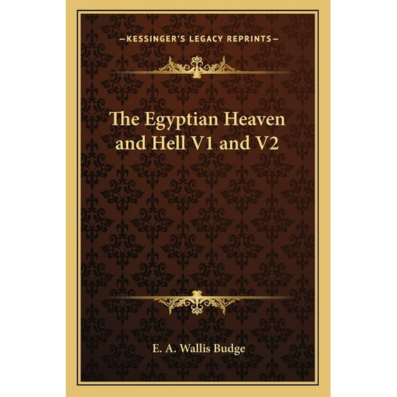 The Egyptian Heaven and Hell V1 and V2 (Paperback)