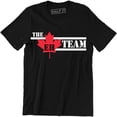 thumbnail image 1 of The Eh Team Funny Canada Day Canadian Flag Maple Leaf T-Shirt, 1 of 4
