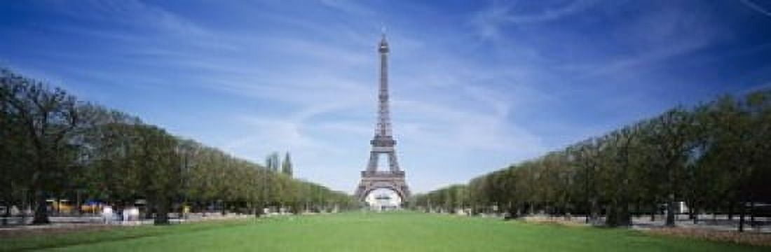 The Eiffel Tower Paris France Canvas Art - Panoramic Images (36 x 12)