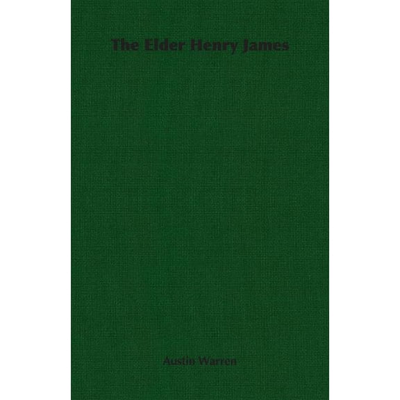 The Elder Henry James