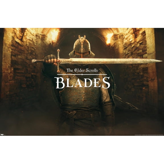 The Elder Scrolls: Blades - Key Art Wall Poster, 14.725" x 22.375"